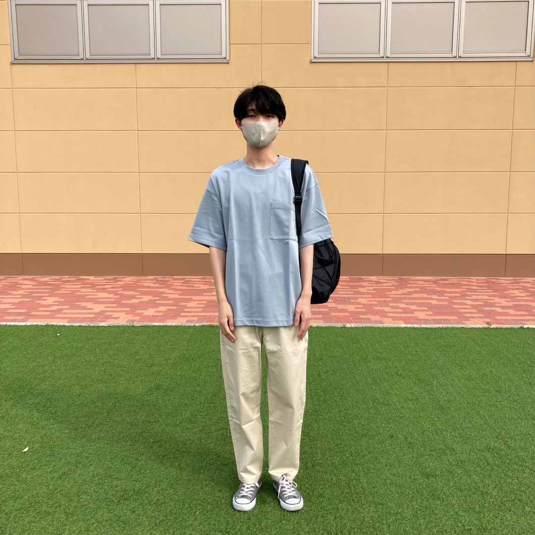 紳士涼感ワイド半袖Tシャツ
