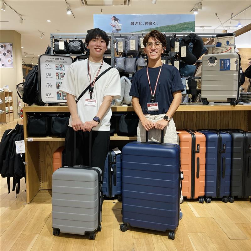 【イオンモール川口】夏の旅に、おでかけに、多くの工夫を施したハードキャリーケースのご紹介_pE6qjH