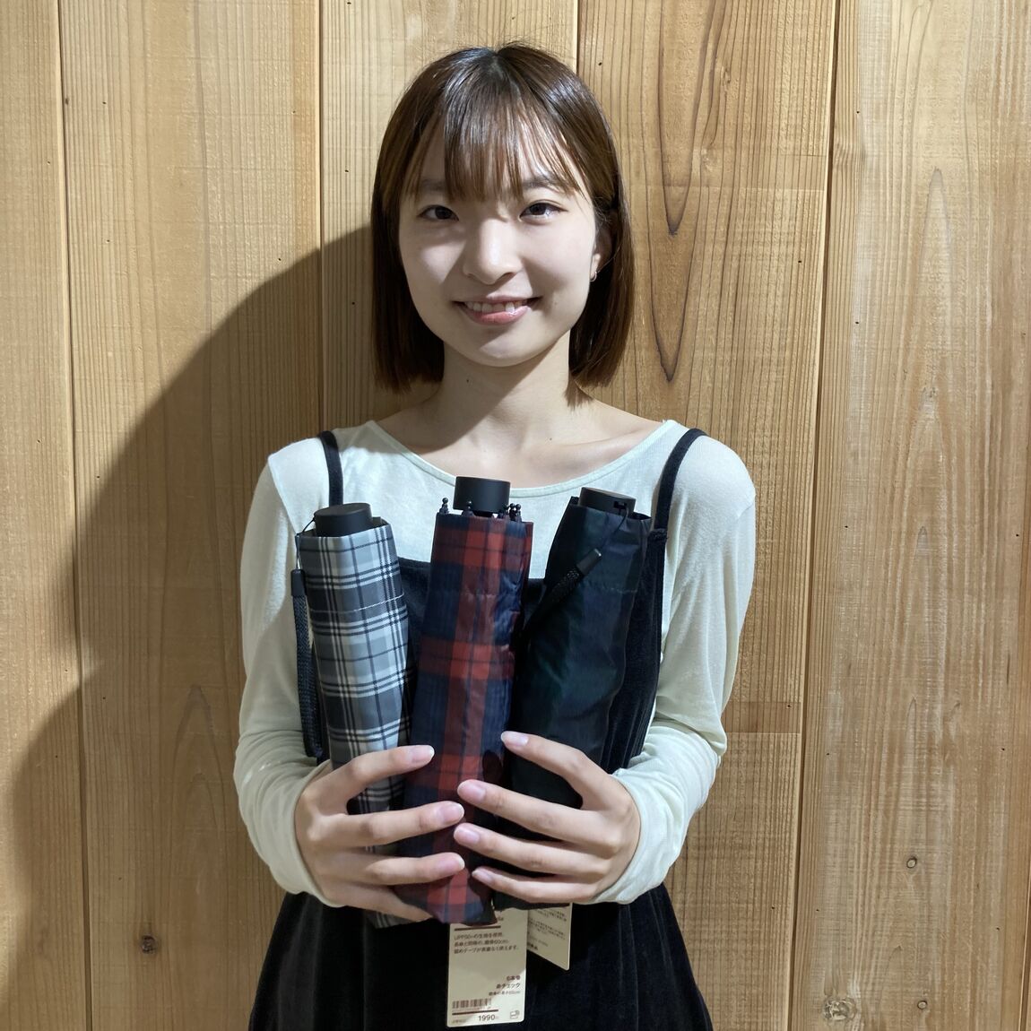 【マルヤガーデンズ鹿児島】チェック柄の傘が入荷しました_8hrCFY