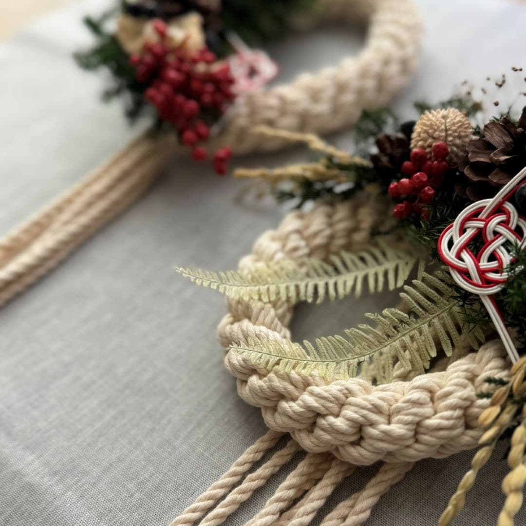 神戸阪急_しめ縄