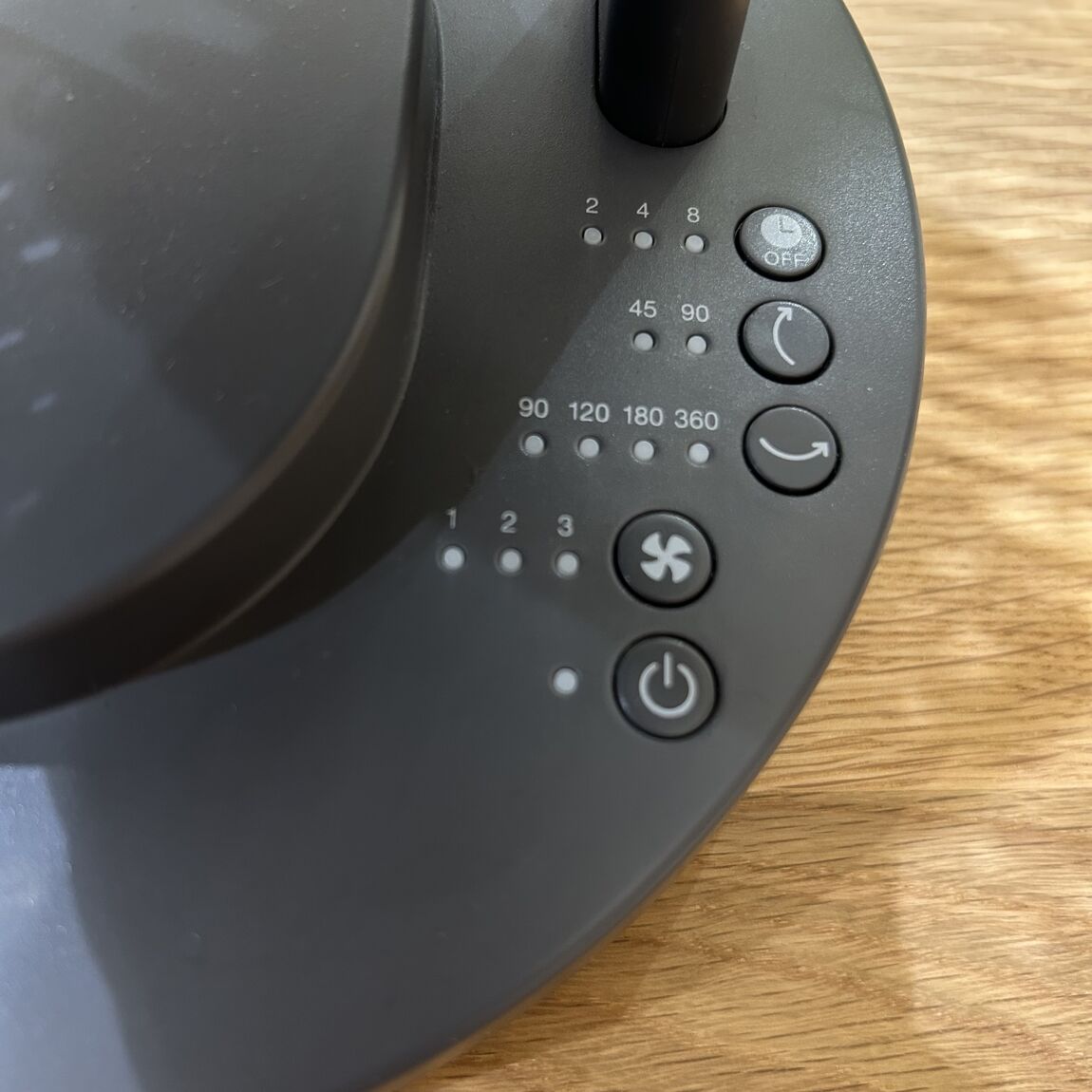 サーキュレーターのアップの写真