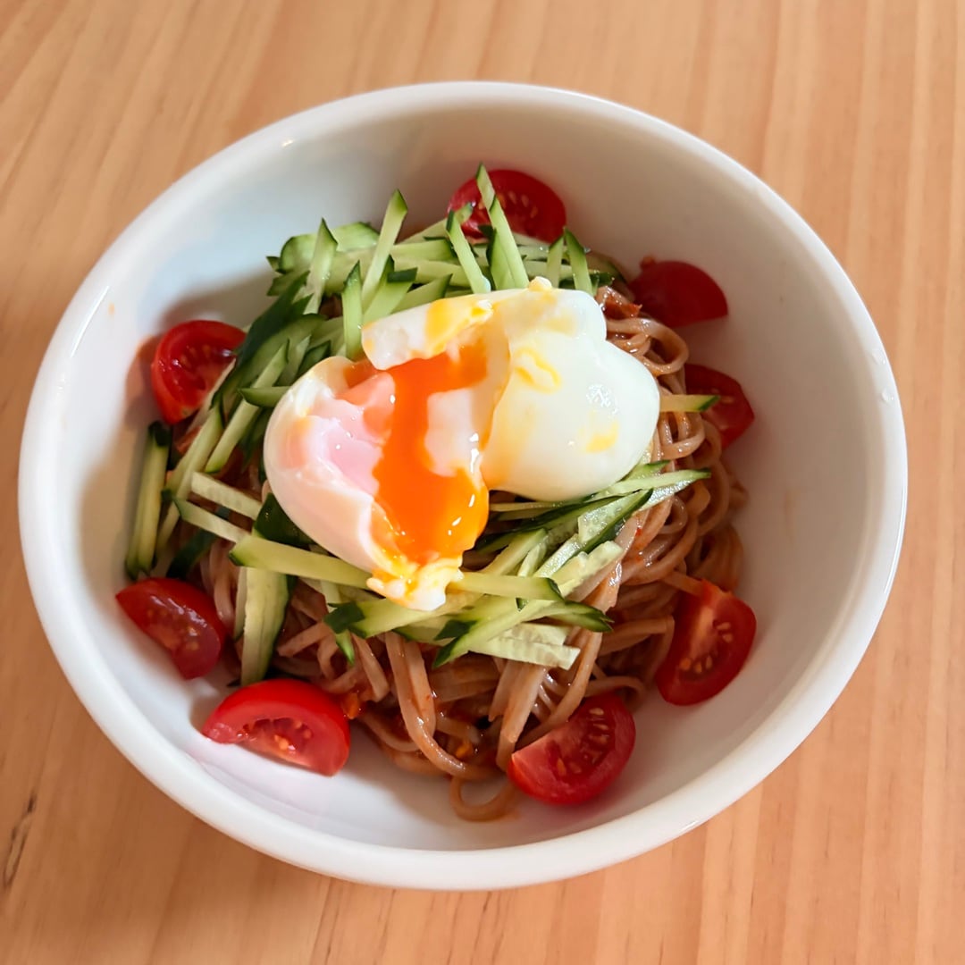 麺にあえる3種唐辛子のビビンだれ