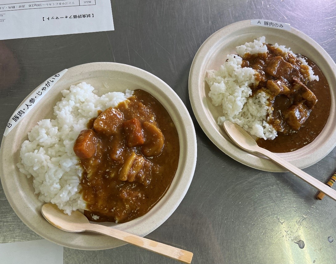 2種類の試作品