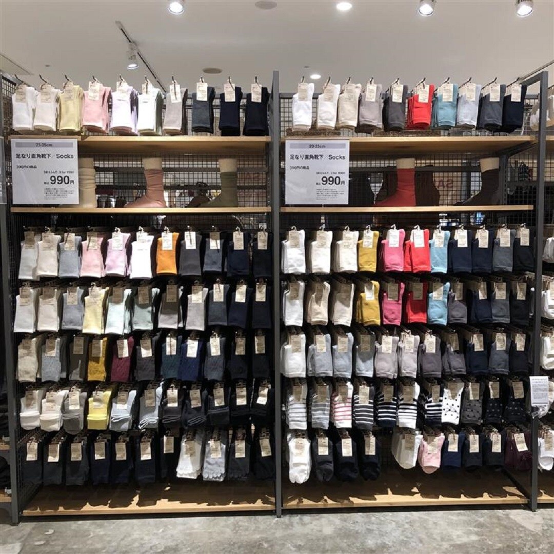 靴下売り場