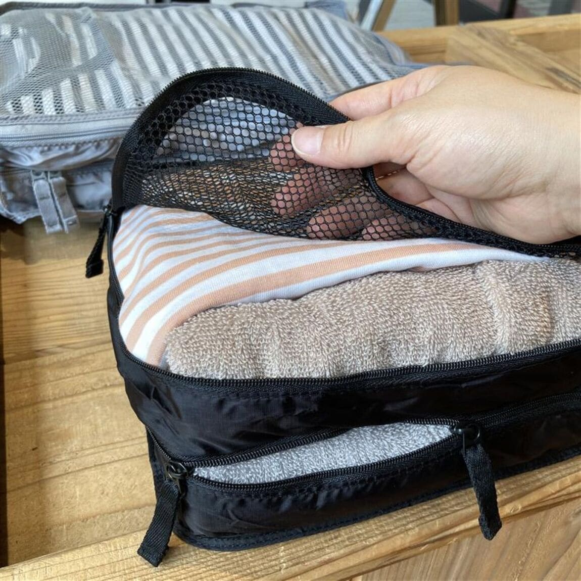 【ホテルメトロポリタン鎌倉】【旅行】旅の荷物をすっきり整理。たためる仕分けケースのご紹介_nVLSK5