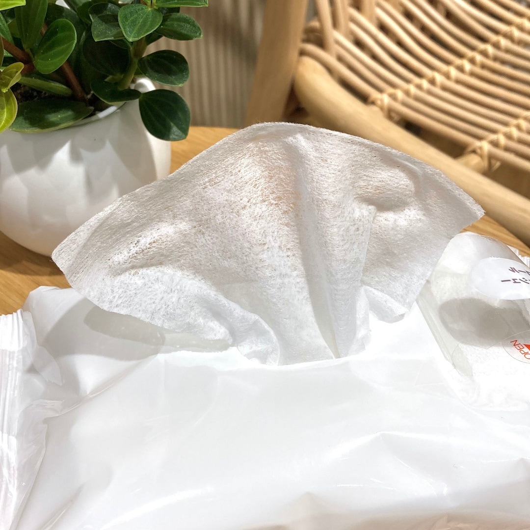 【マルエイガレリア】シンプルなパッケージが好き無印良品の『ウェットティシュー』