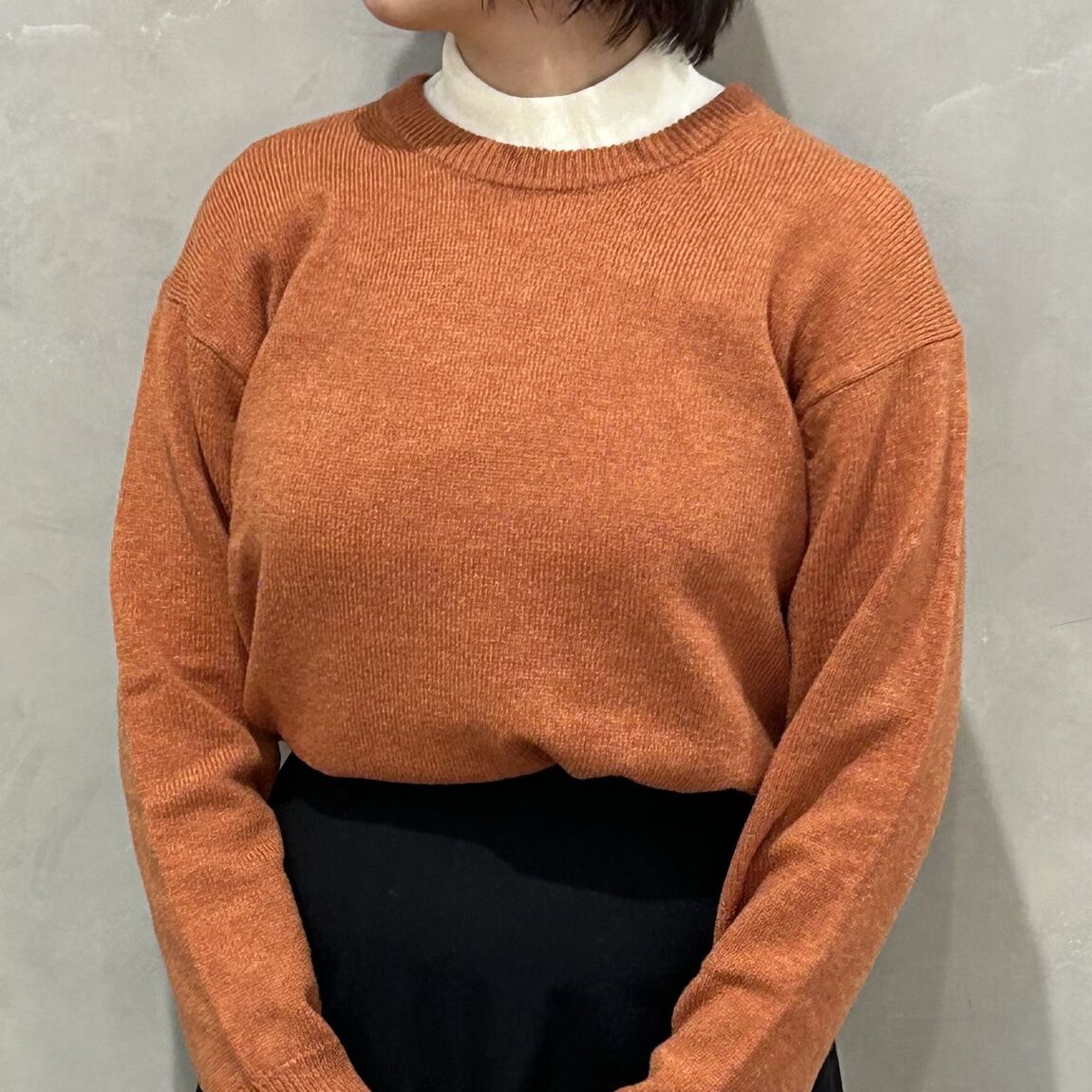 女性コーディネート上半身アップ