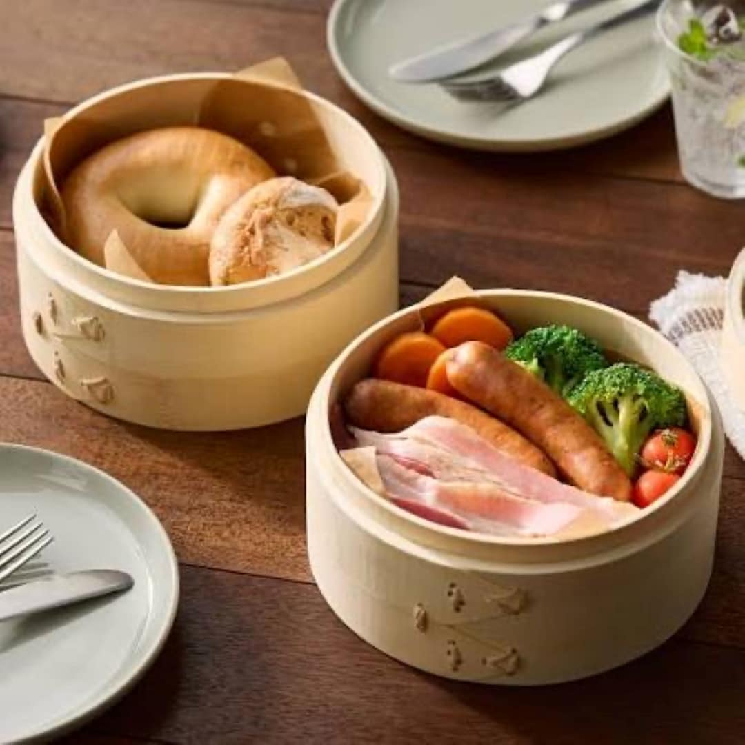 【唐津】のせるだけでごちそう　無印良品の「せいろ」_xqR6mT