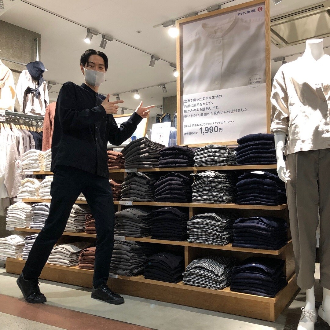 【ゆめタウン下松】みんなでフランネルを着用しました