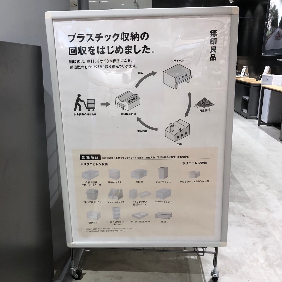 PP回収POPの写真