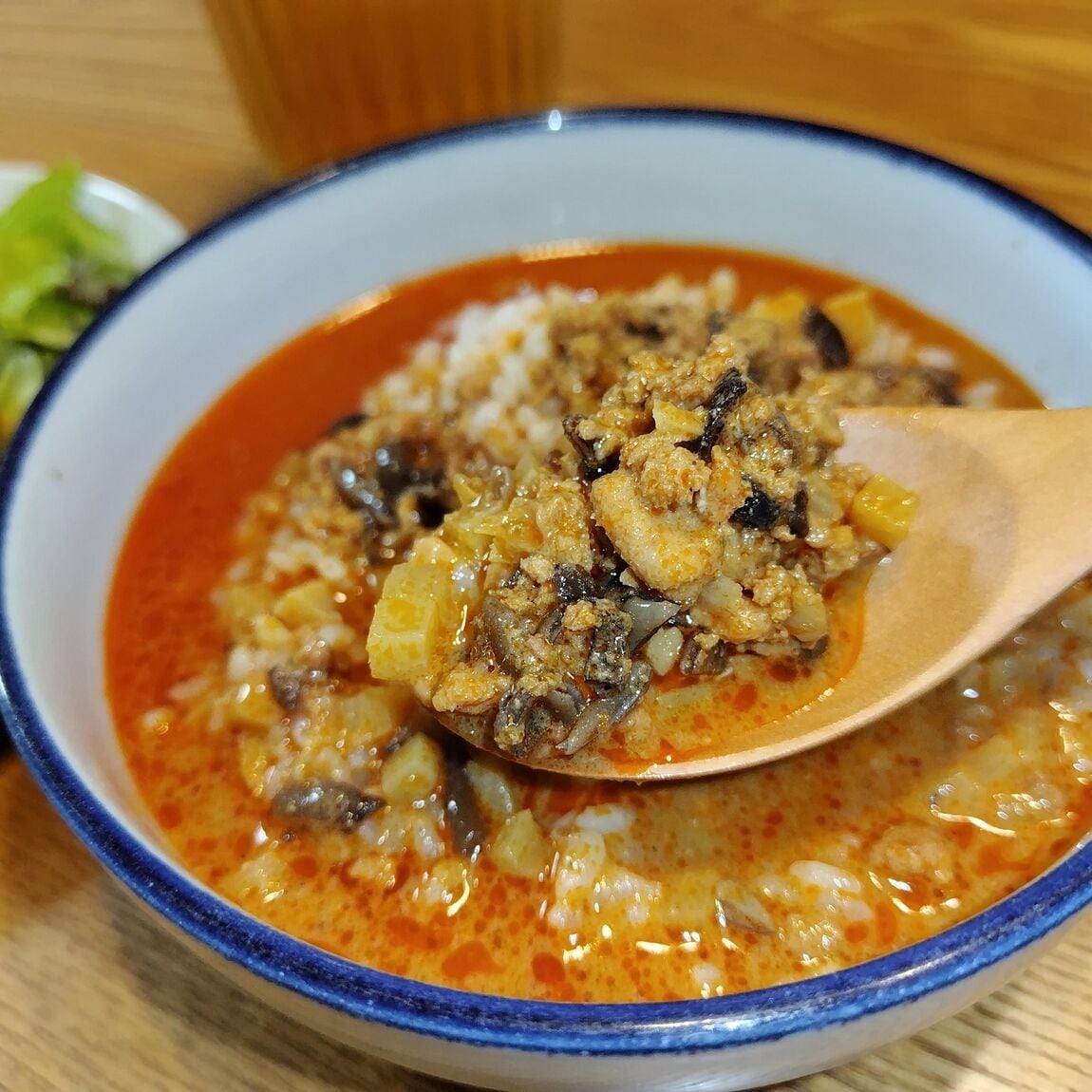 冷やしごま豆乳坦々スープ