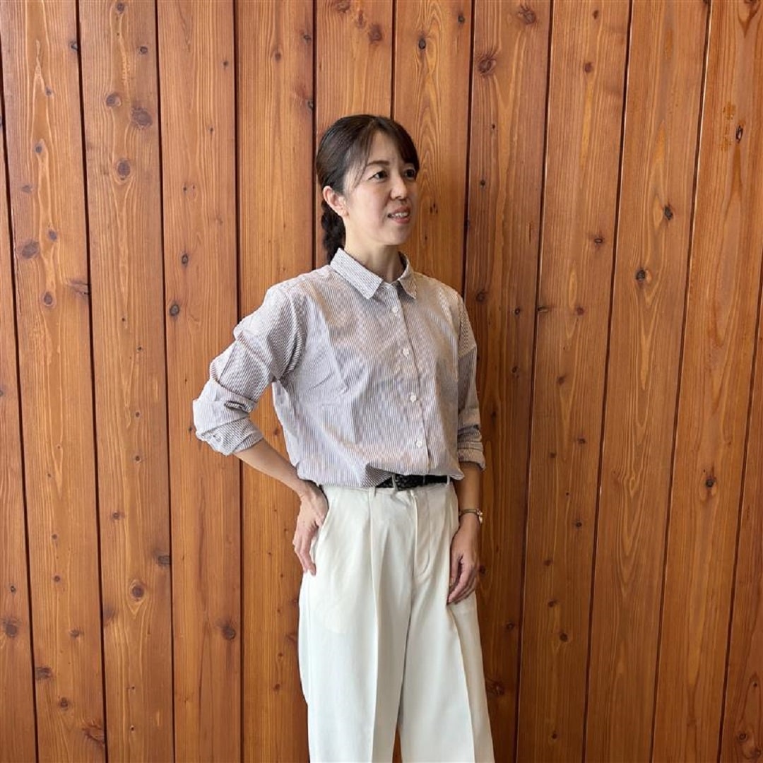 婦人ブロードシャツ