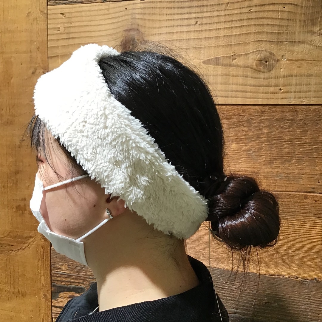 【難波】冬のおしゃれの新定番「フリースイヤーバンド」