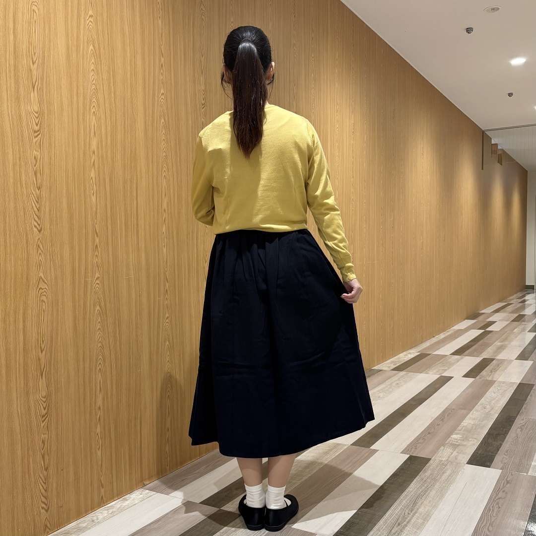 ウールハイゲージクルーネックセーター