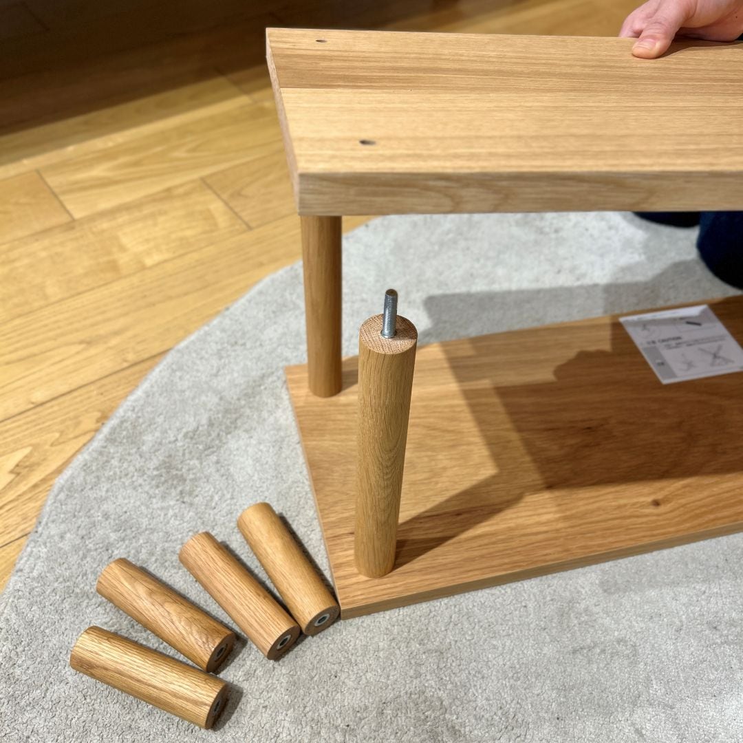 手軽に組み立てられるチェスト