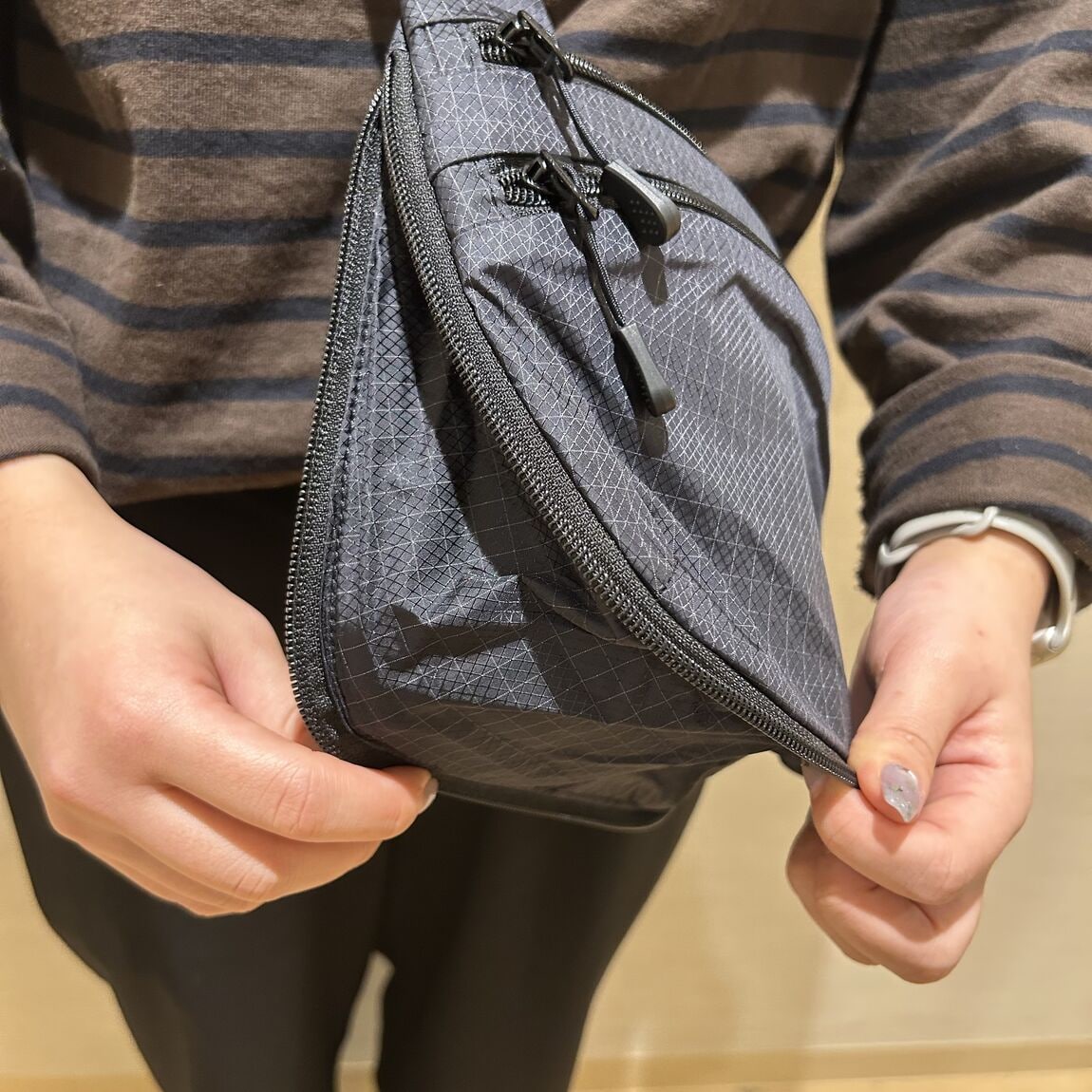 リップストップミニショルダーバッグ