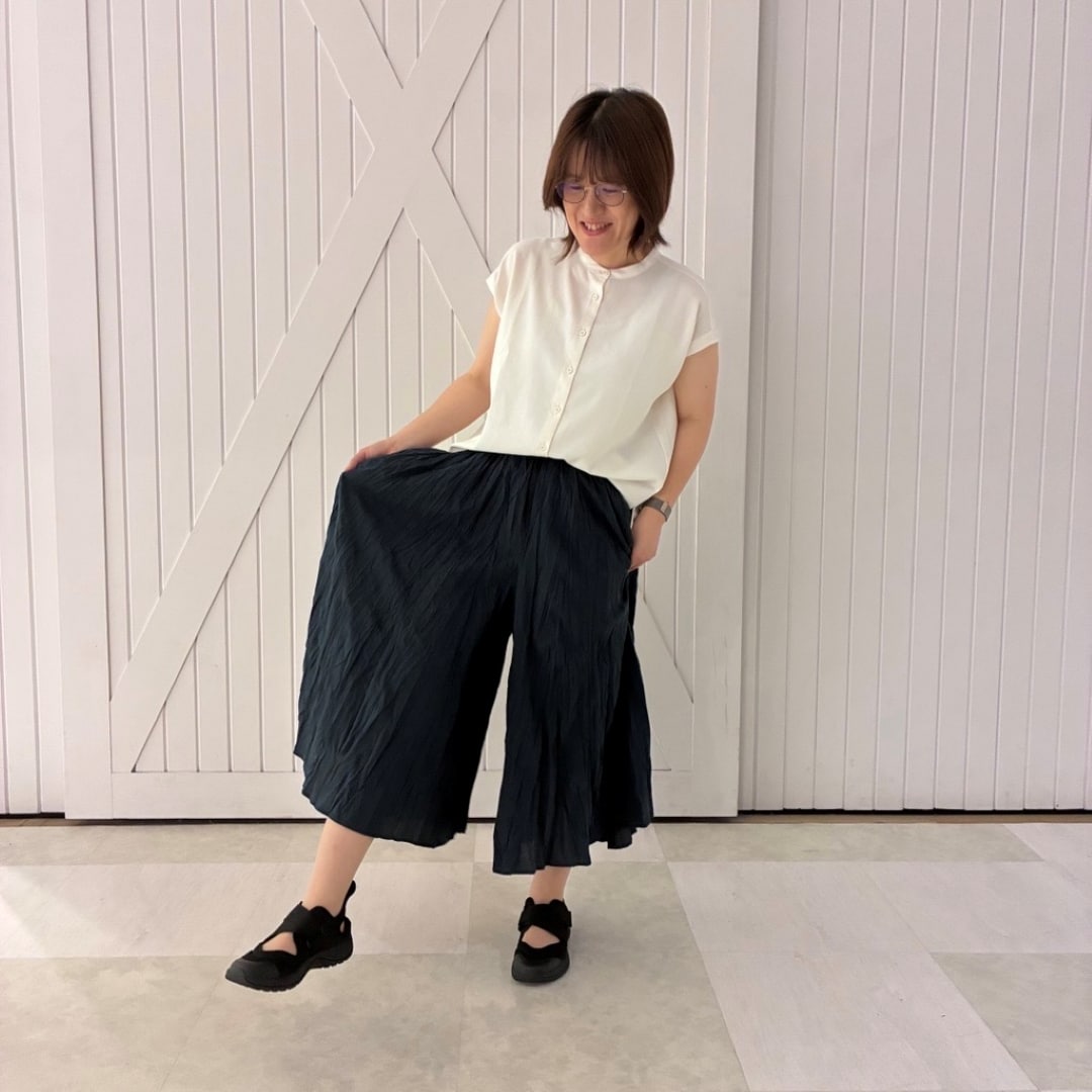 楊柳スカートパンツ