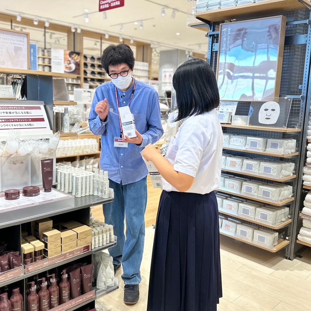 【アクロスプラザ長岡】中学生が職場体験に来てくれました！_8MOdbf