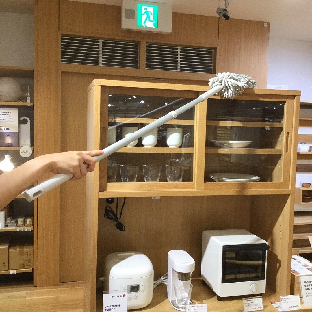 【難波】掃除用品システム　アルミ伸縮式ポール本体