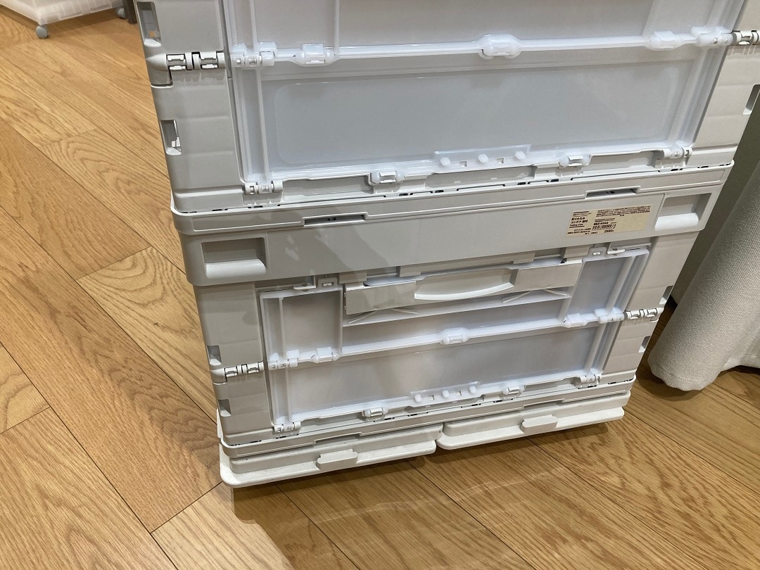 ​​【アトレ川越】　再生ポリプロピレン入り　折りたたみコンテナのご紹介