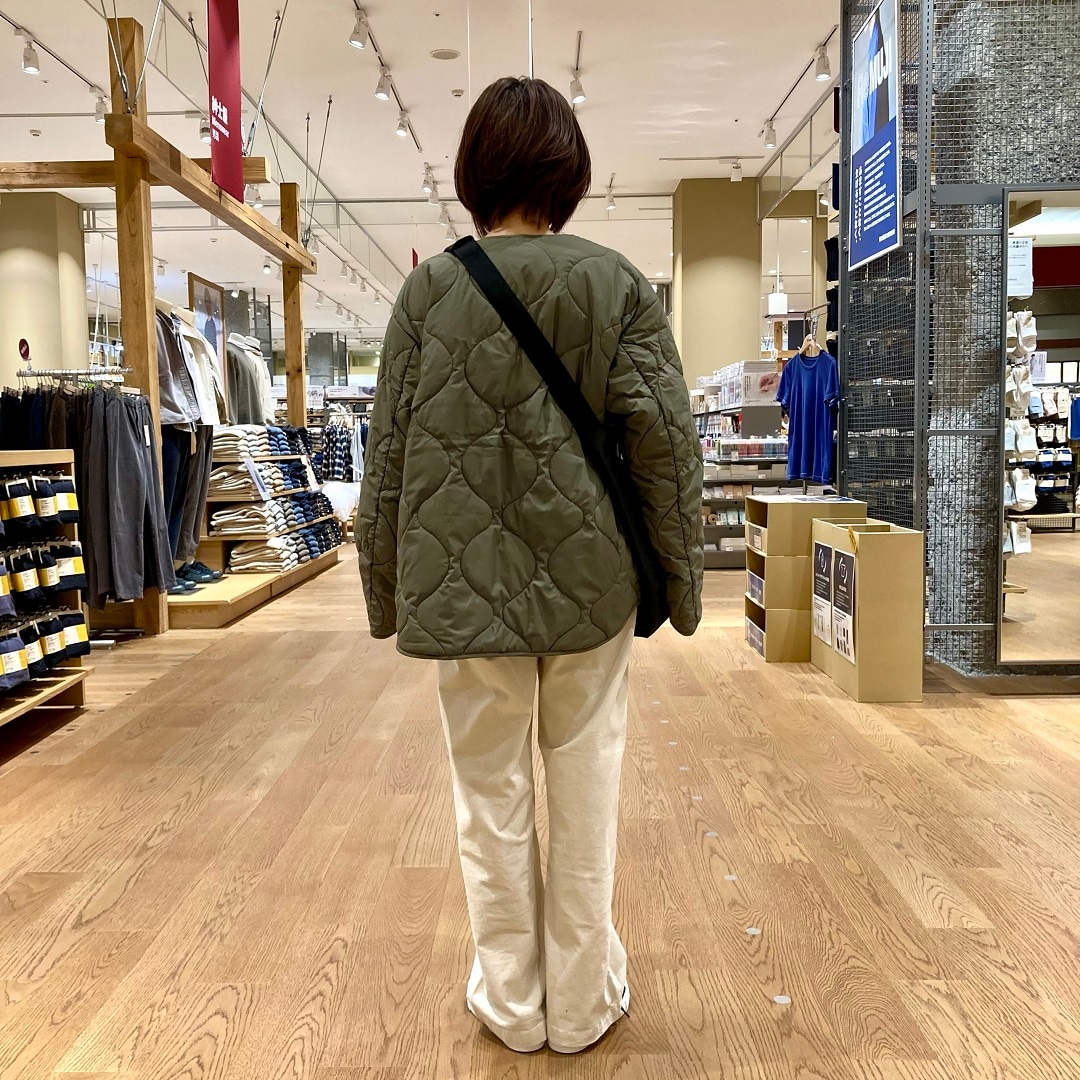 婦人　ふんわり中わた　キルティングジャケット