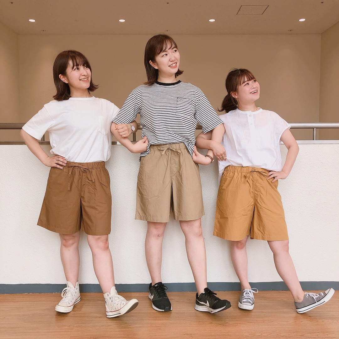 芦屋モンテメール】夏はやっぱりショートパンツ(婦人編)｜ 無印良品