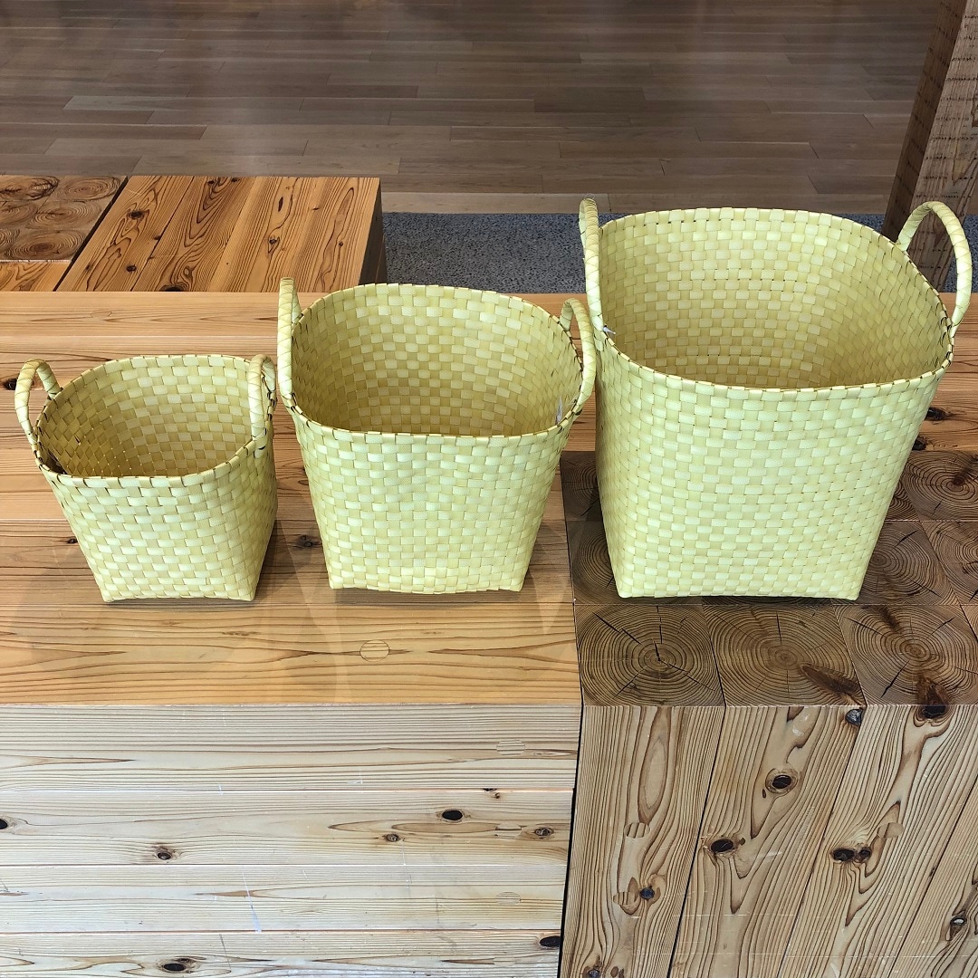 ヨークタウン水戸】屋外でも使える「手編みバスケット」｜ 無印良品