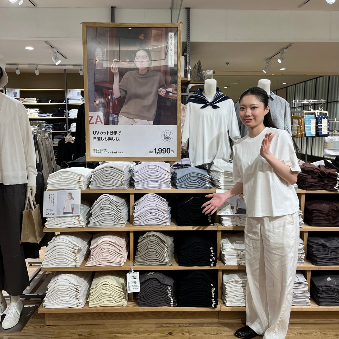 神戸阪急_Tシャツ_婦人売場