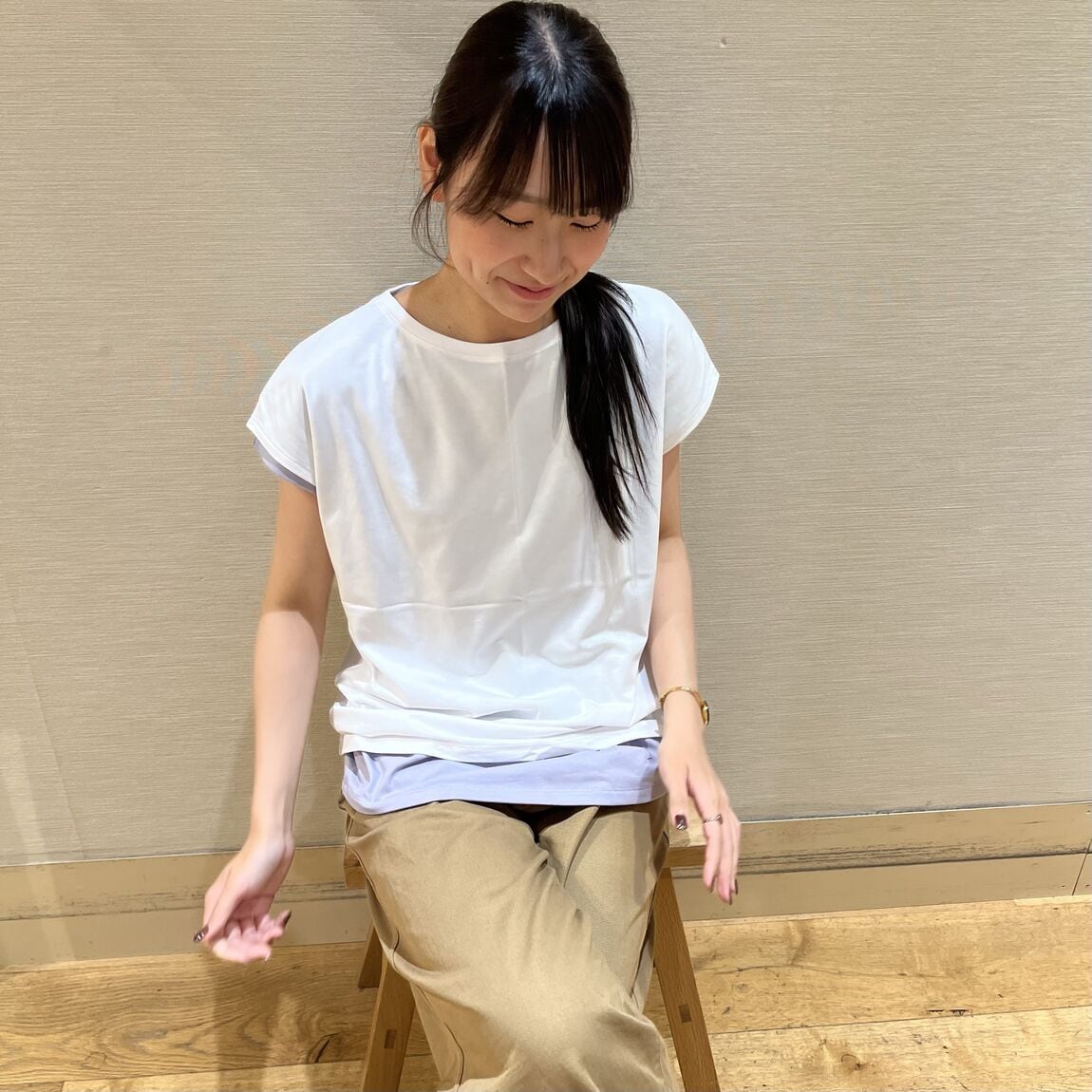 【池袋西武】婦人オススメTシャツ_良いね祭_87Y1uK