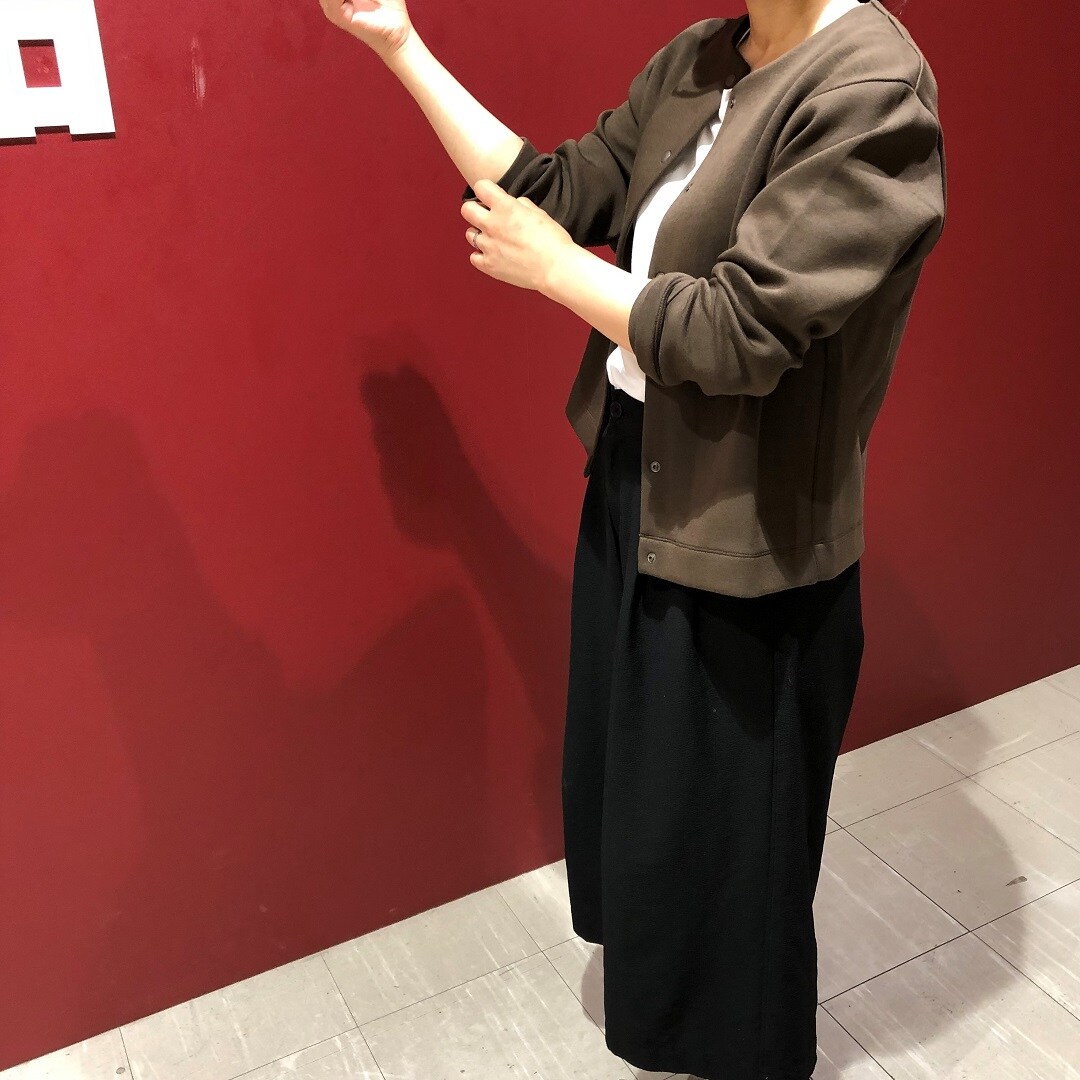 【福井西武】身軽なスウェットで秋支度！