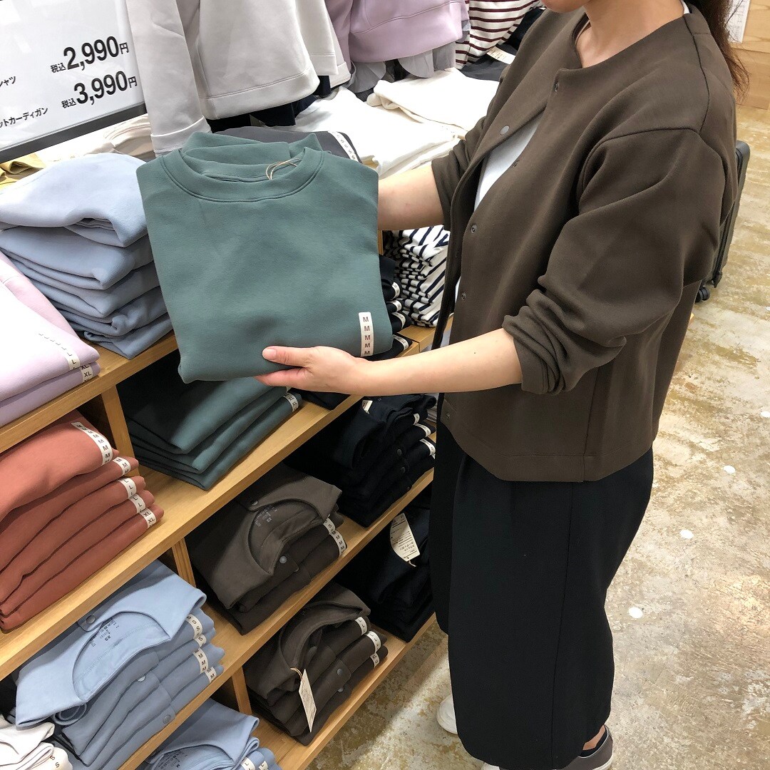 【福井西武】身軽なスウェットで秋支度！