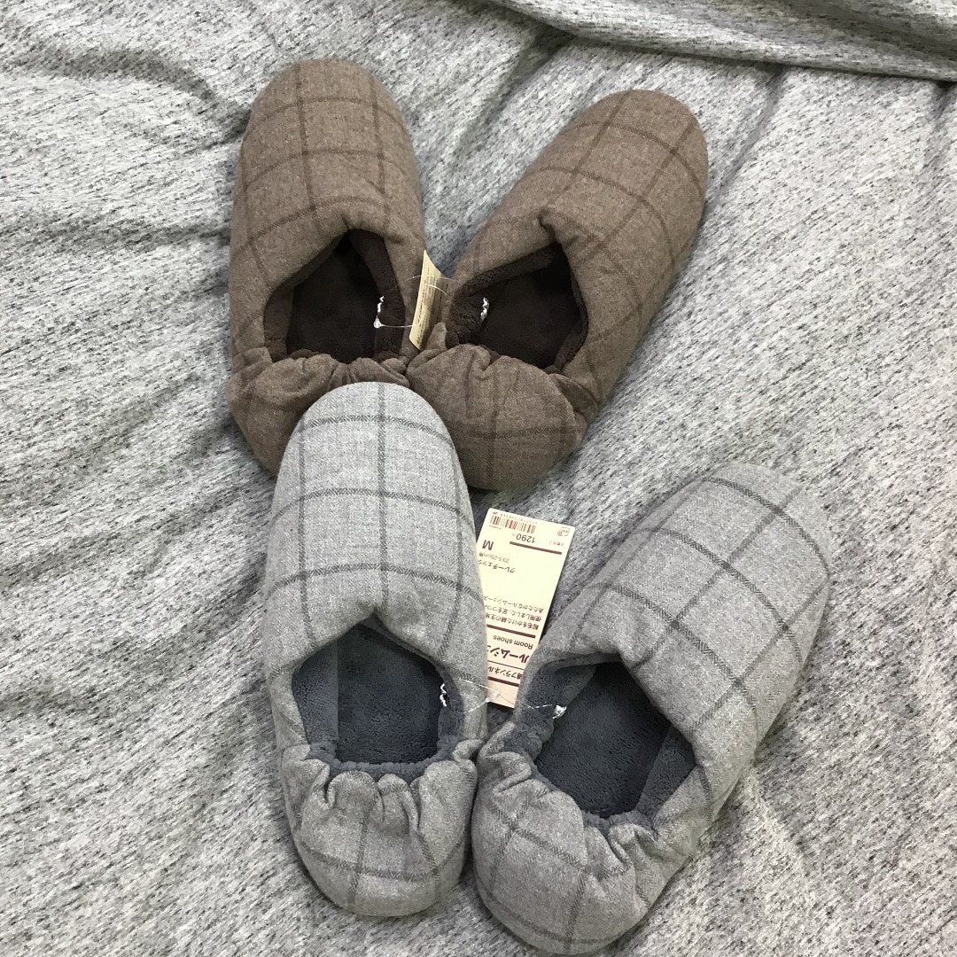 【福井西武】足元からあったかく。もこもこスリッパ