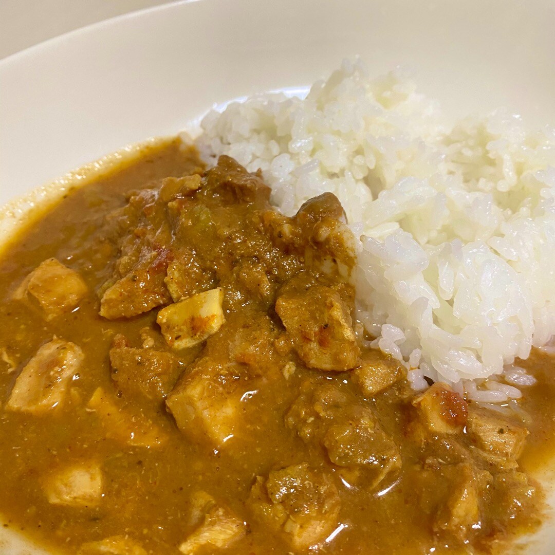 お正月休み明けに、糖質10g以下のカレー