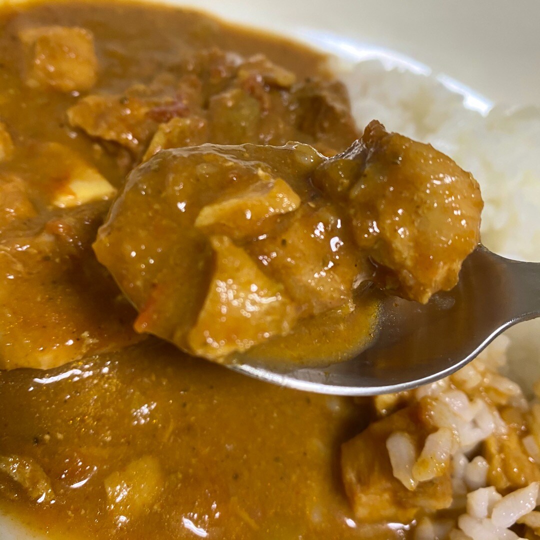 お正月休み明けに、糖質10g以下のカレー