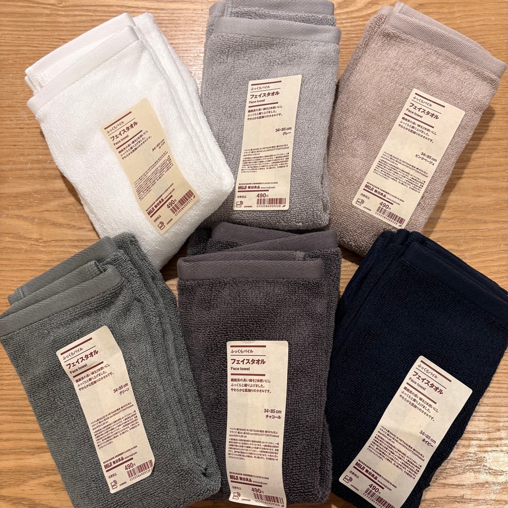 ふっくらパイルフェイスタオルの商品画像