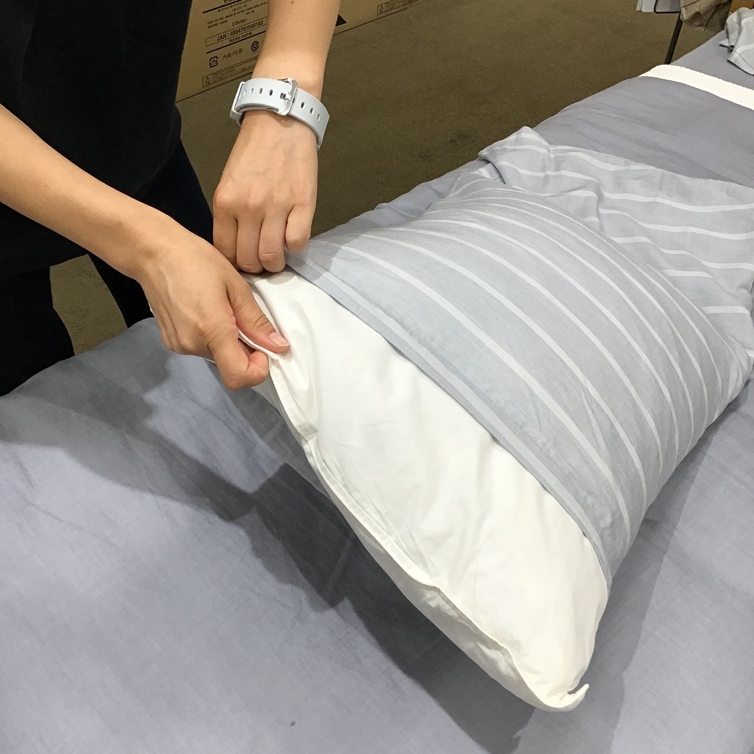 【ピオニウォーク東松山】ムレずにひんやりまくらカバー