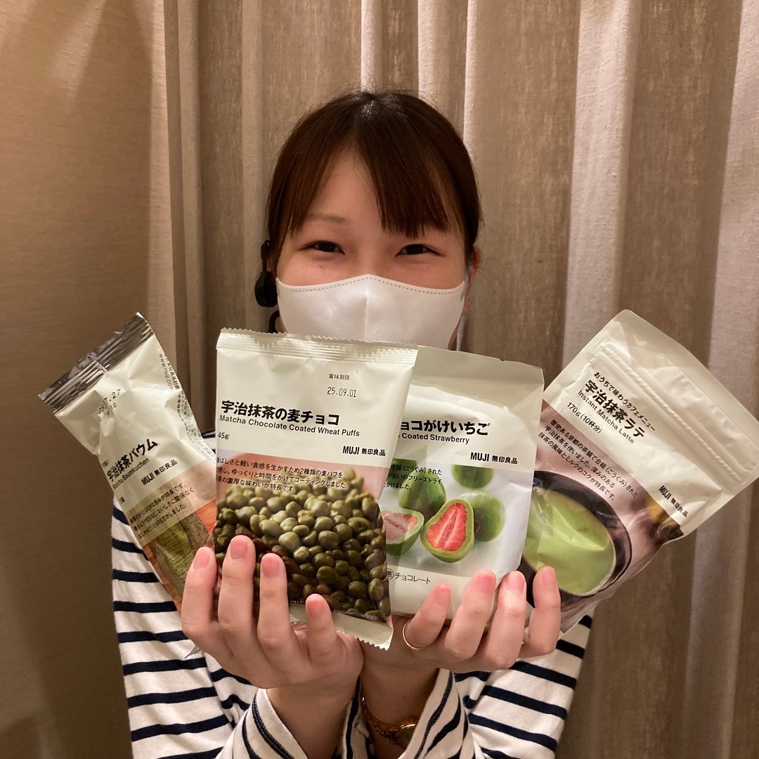【イオンモール姫路大津】抹茶のお菓子で癒しのひとときはいかがですか。