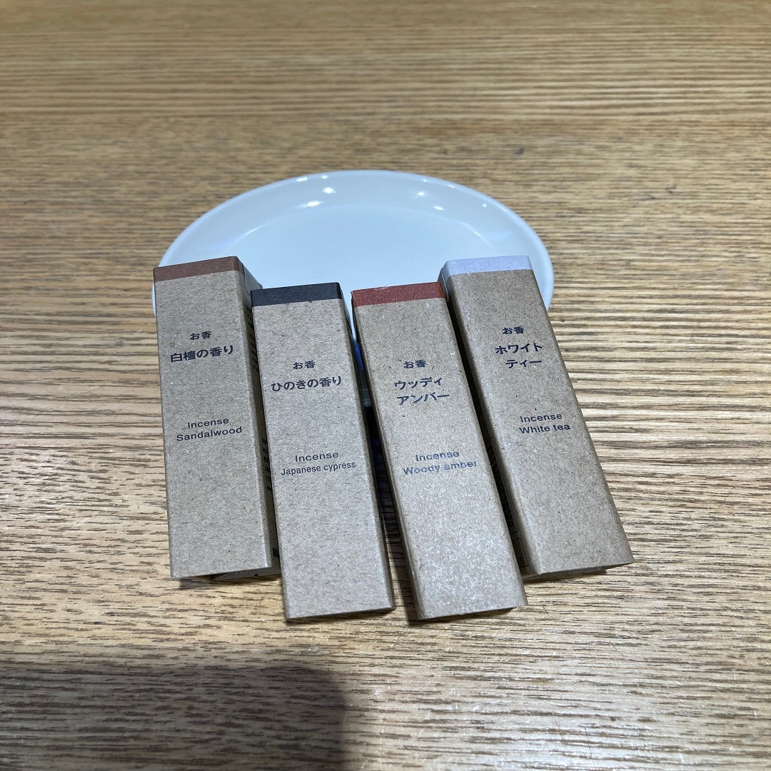 【MUJI to GO 成田国際空港第１ターミナル】お香で空気を整える