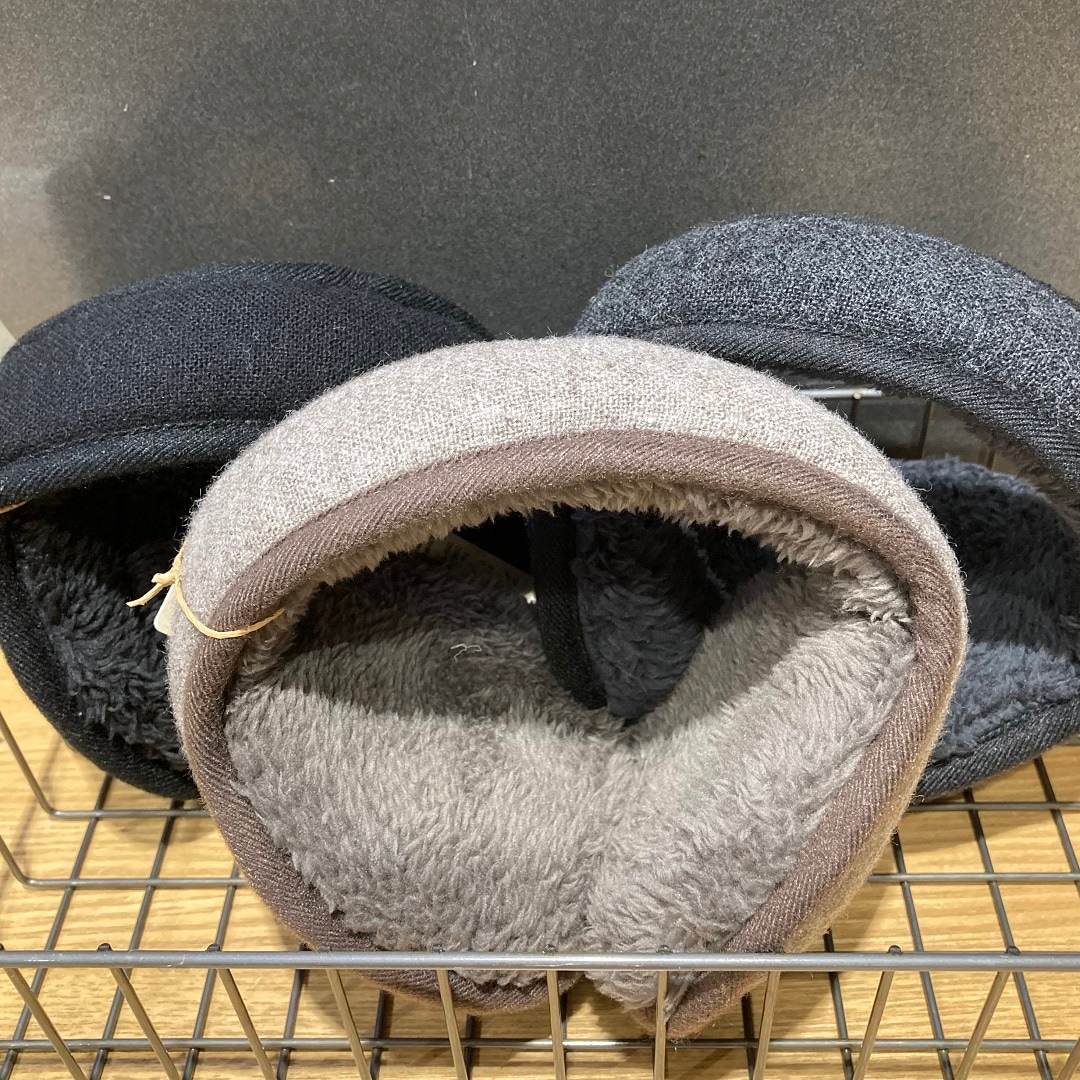 【MUJI to GO 成田国際空港第一ターミナル】冬の防寒アイテム、髪型が崩れない「イヤーマフ」