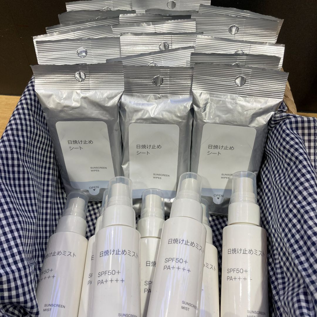 【MUJI to GO成田国際空港第1ターミナル】ちょっとしたお出かけに便利なUVケア用品