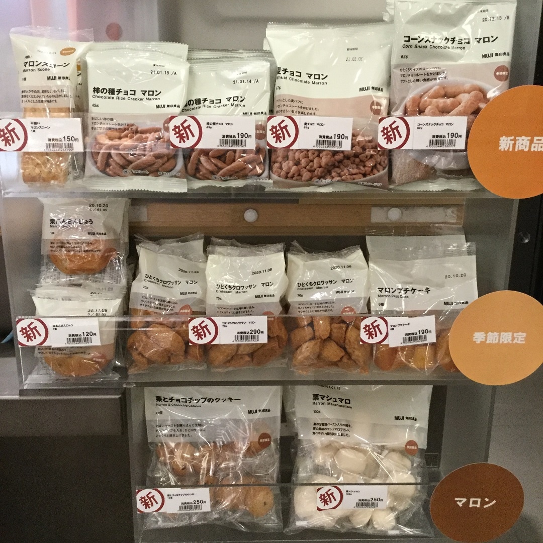 マロンのお菓子
