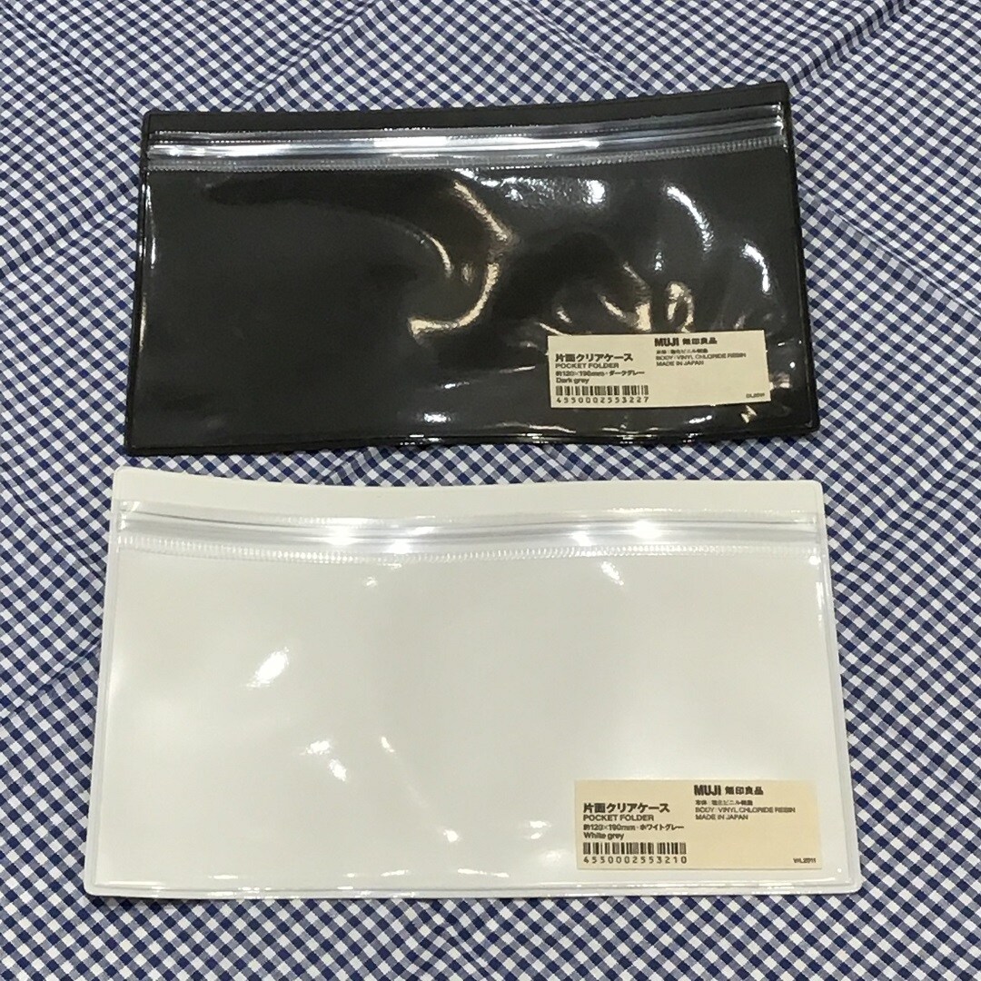 片面クリアケース