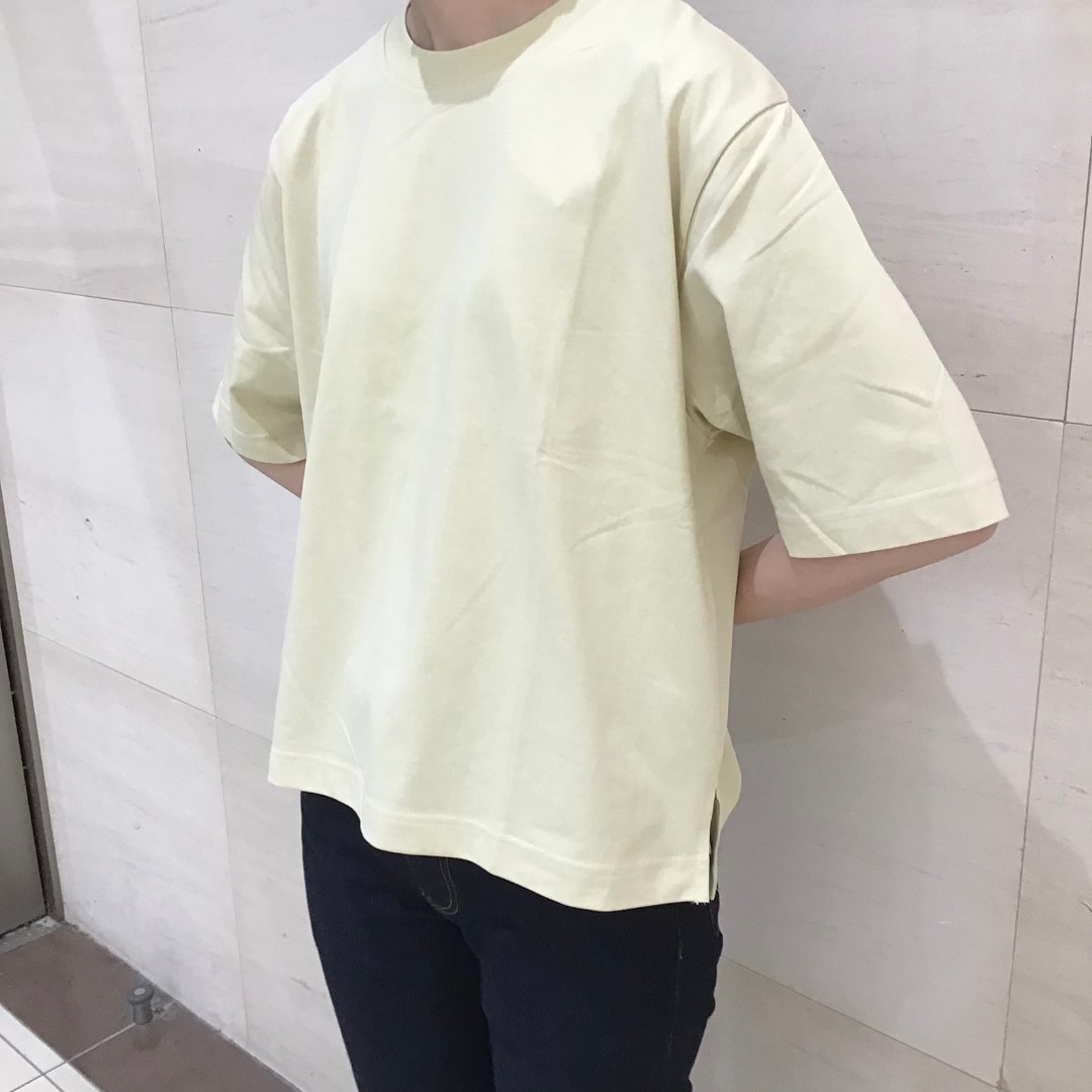涼感ＵＶカットワイド半袖Ｔシャツ・着丈