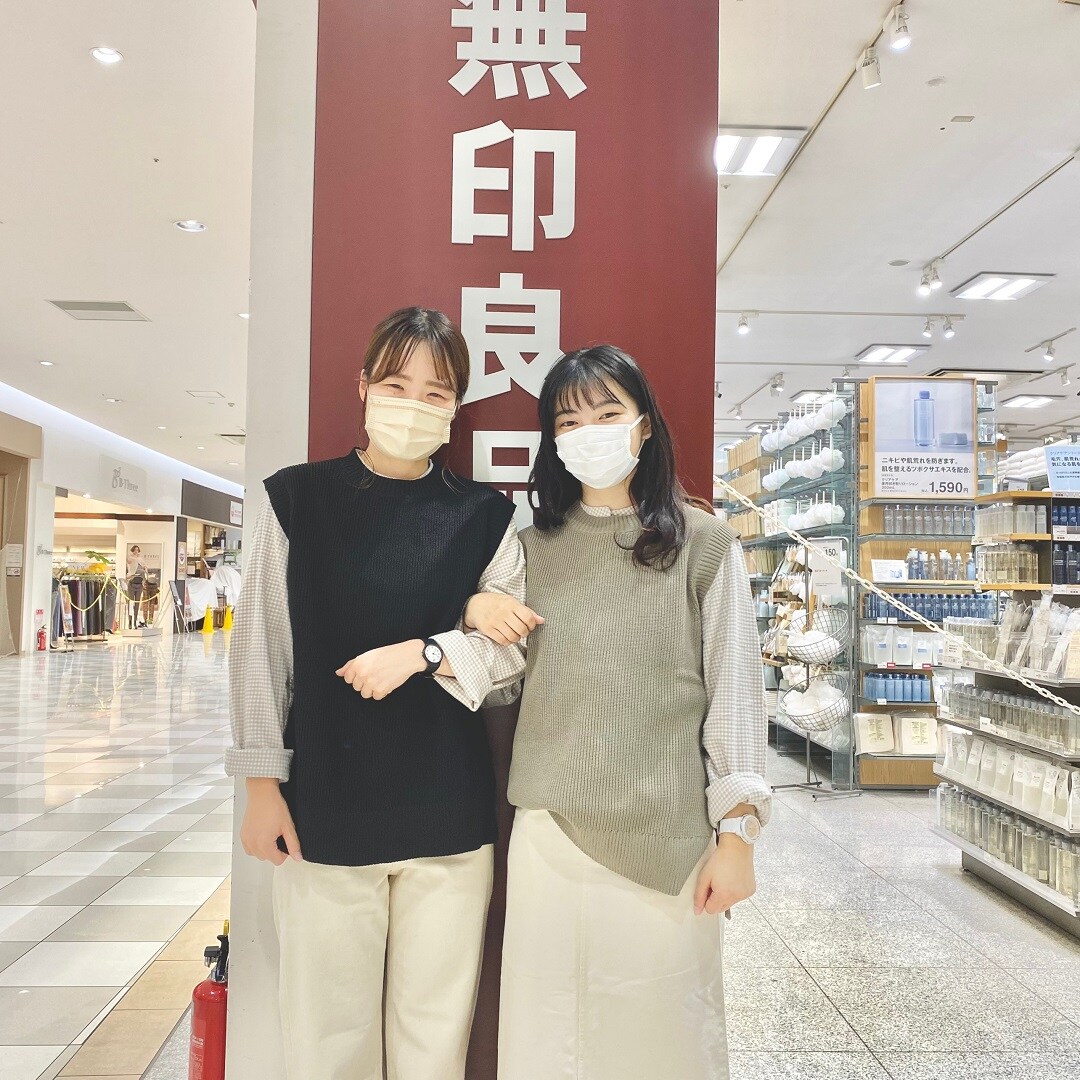 【けやきウォーク前橋】ちょうど良いベスト、あります。