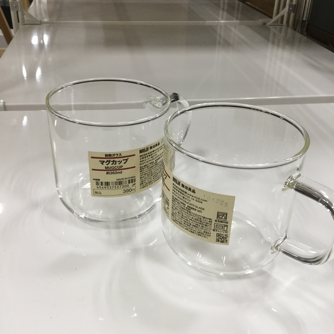 【イオンモール羽生】耐熱ガラスマグカップ