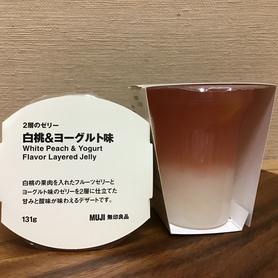 白桃ゼリー