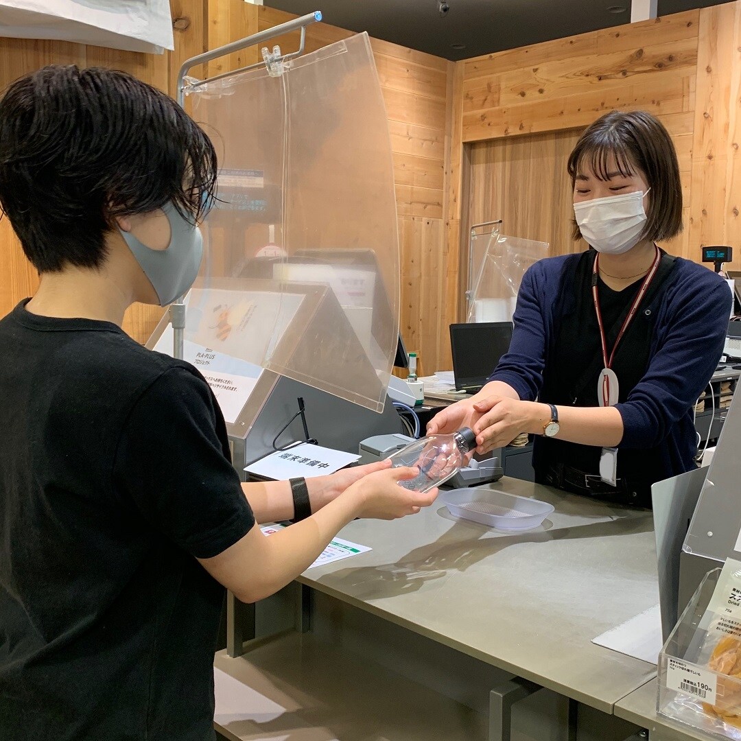 自分で詰める水のボトル購入方法