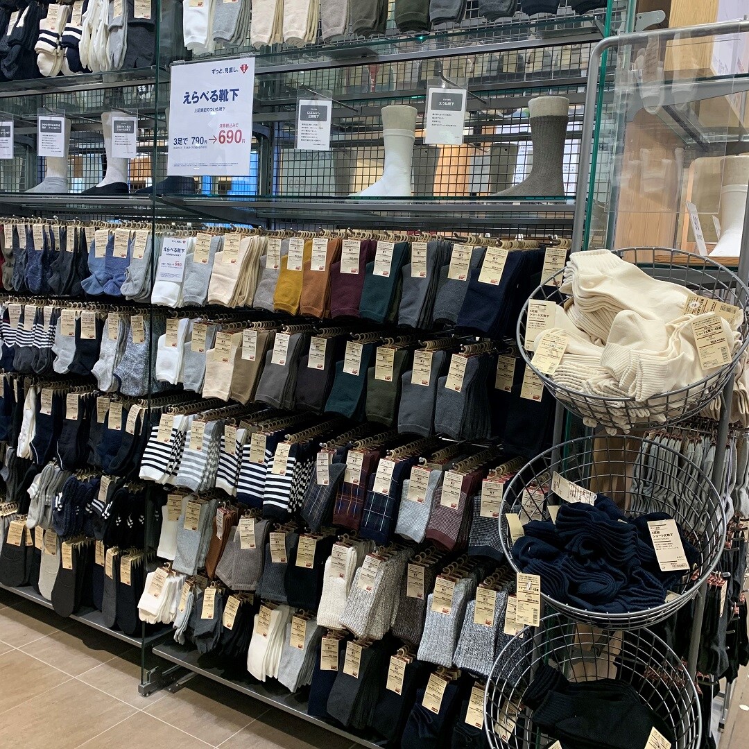 靴下売場