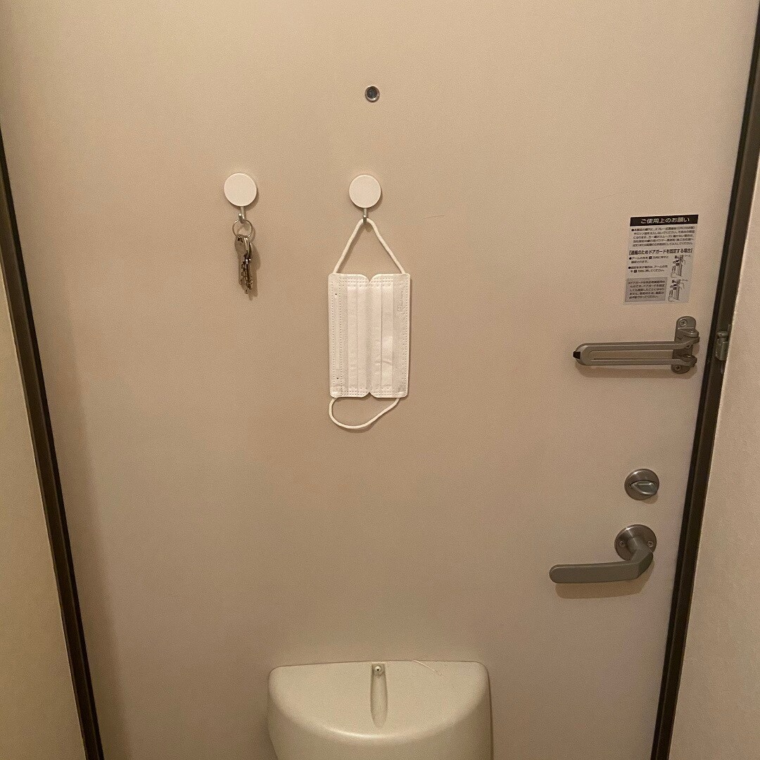 ドアに設置