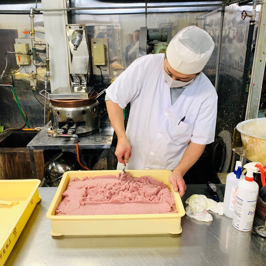 駿河屋さん　作業